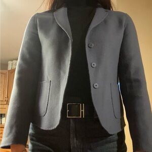 Women'sMaxMara pure wool Blue Blazer size 10